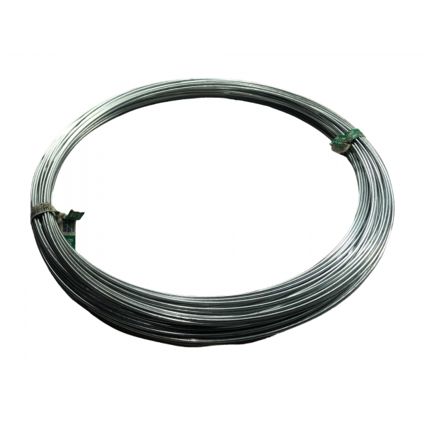 Arame Zincado Macio 14 Awg Comercial 1kg 35 Metros Elétrica Bichuette