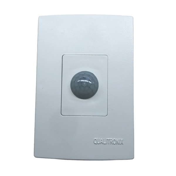 Sensor Presença Embutir 7m 3fios 180° Sem Chave QI2M Qualitronix