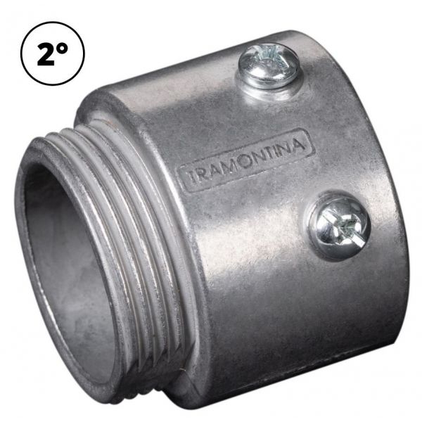 Conector Unidut Alumínio Cônico Com Rosca 2 56126/026 Tramontina