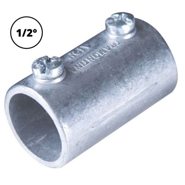 Conector Unidut Alumínio Luva Sem Rosca 1/2 Tramontina