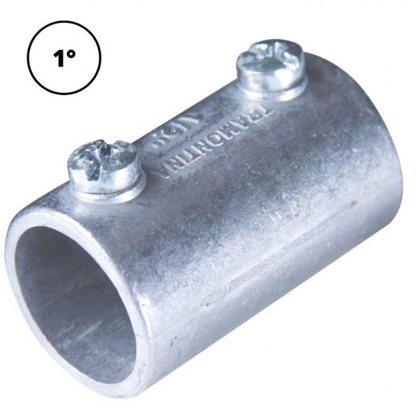 CONECTOR UNIDUT ALUMINIO LUVA SEM ROSCA 1