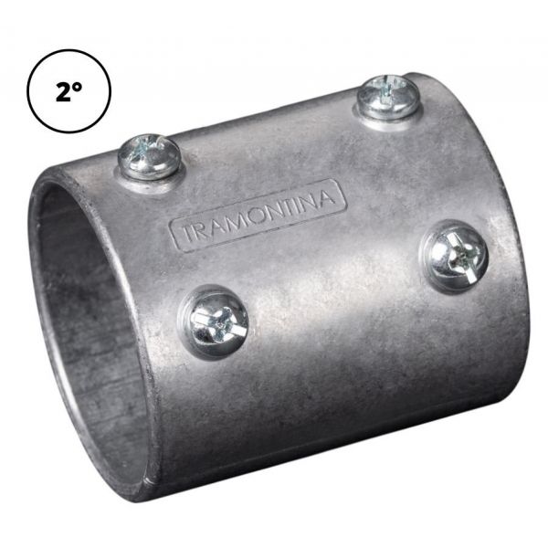 Conector Unidut Alumínio Luva Sem Rosca 2 56131/026 Tramontina