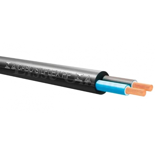 Cabo Flexível PP 2 x 1,00 mm² por Metro Cobrecom