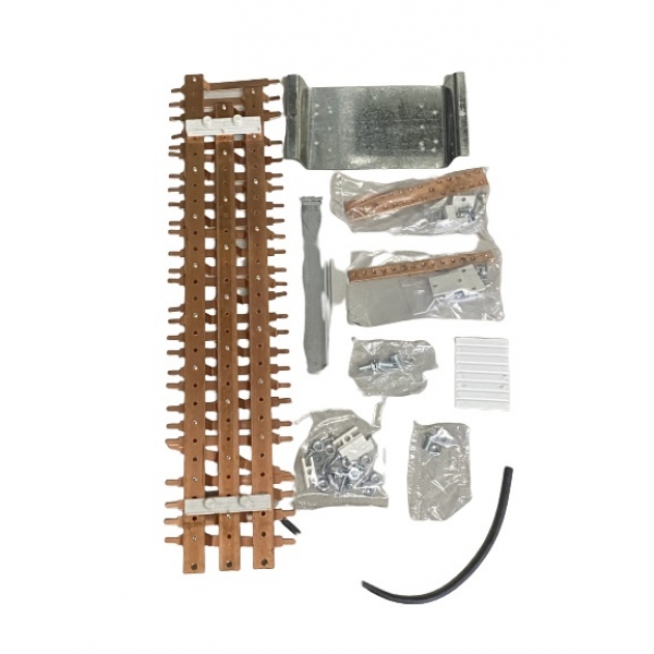 Kit de Barramento Trifásico 225 A para 56 Módulos DIN 904545 Cemar