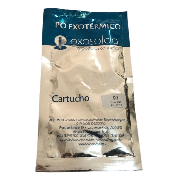 Cartucho N°90 Para Molde Solda Exotérmica Exosolda