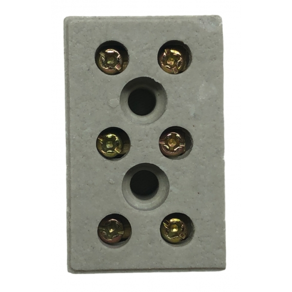 Conector de Porcelana Tripolar para Cabo Até 16,00 mm² Foxlux 04.14