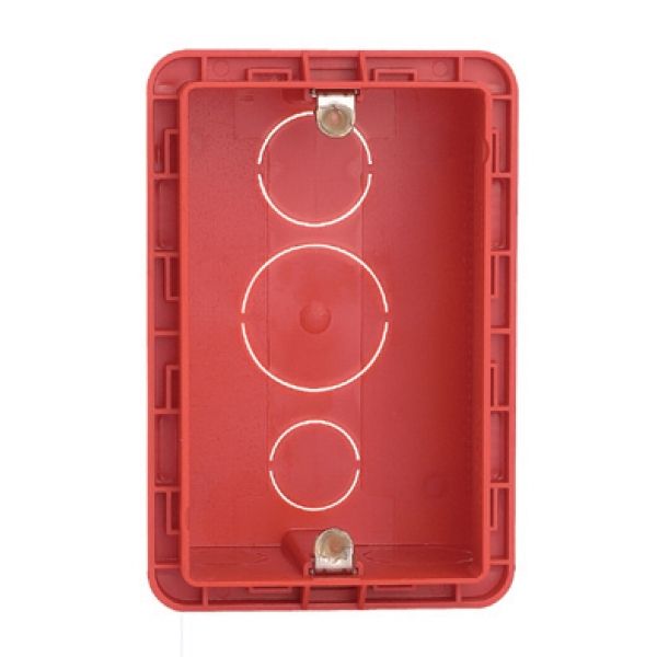 Caixa De Luz Embutir 4 x 2 PVC Alvenaria Vermelha 689014 Pial Legrand