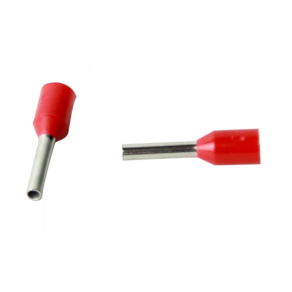 CONECTOR TERMINAL TUBOLAR ILHOS PRE ISOLADO 1MM LUKMA 30030