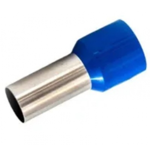 Terminal Tubular Ilhós Pré-Isolado 120 mm² Azul Intelli