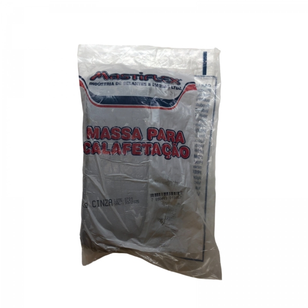 Massa Para Calafetar Cinza 1 Kg Carflex