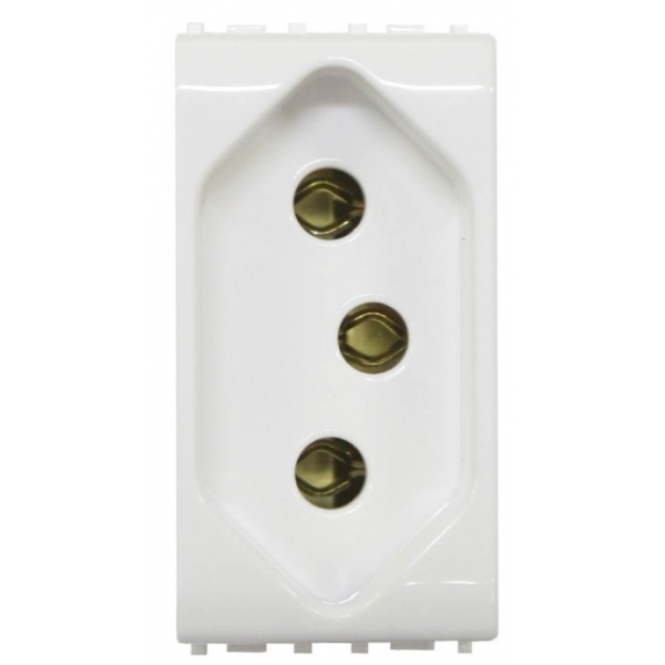 Tomada 2P+T 20 A 250 V Thesi Bticino M4166s Pial Legrand