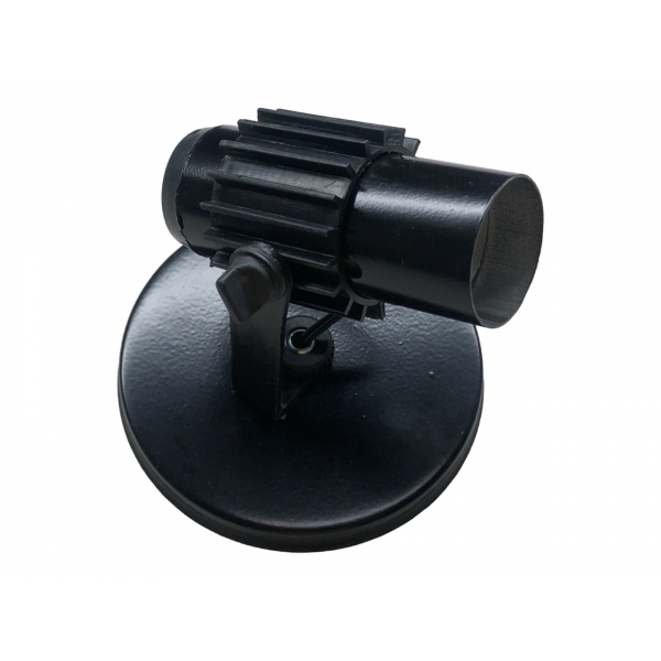 Spot Tubinho Aletado 1 Lâmpada Preto Elétrica Bichuette