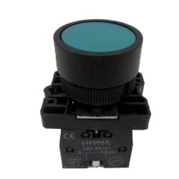 Botão Pulsador 22 mm Verde 1NA 14009 Lukma