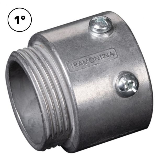 Conector Unidut Alumínio Cônico Com Rosca 1 Tramontina