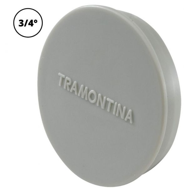 TAMPAO PLASTICO PARA CONDULETE MULTIPLO 3/4 TRAMONTINA 56114-052