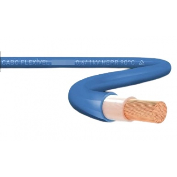 Cabo Flexivel HEPR 0,6/1kv 95,00 Mm² Azul Cobrecom