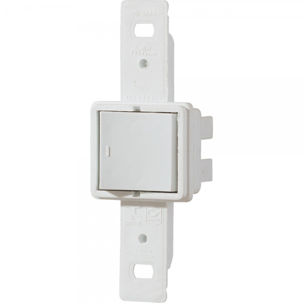 Interruptor Bipolar Simples 10 A 250 V Branco sem Placa Millenium Mectronic
