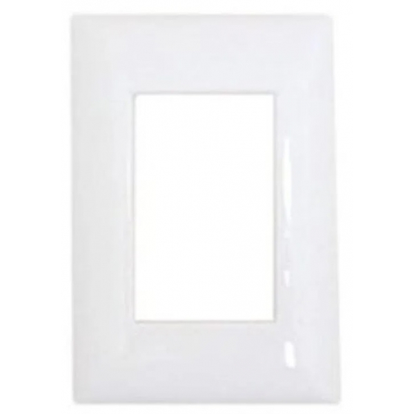 Placa 4 x 2 3 Módulo Branca Thesi Bticino M5p3 Pial Legrand