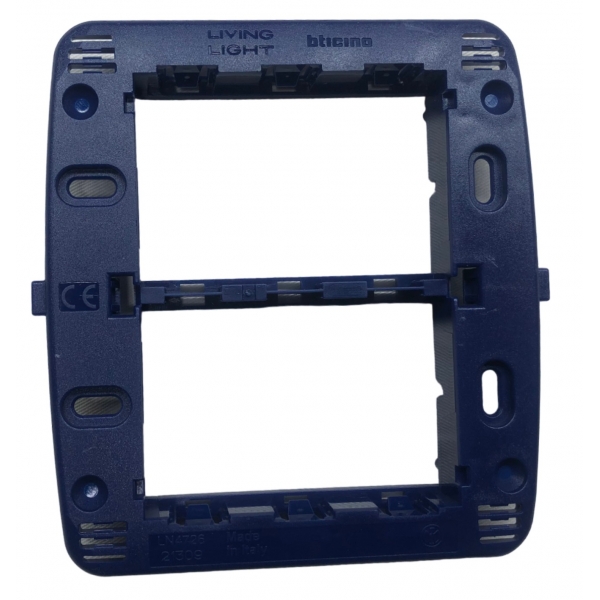 Suporte 4 x 4 3+3 Módulos Bticino Light Living Pial Legrand