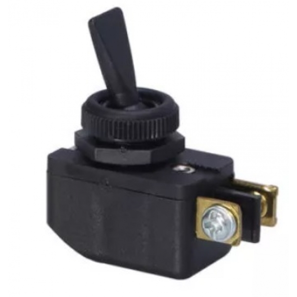 Chave Alavanca Unipolar 6 A CS-301D Plástica Margirius