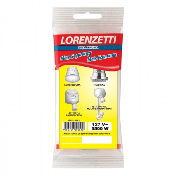 Resistência Tradição/lorenducha Jet Set Control 127 V Lorenzetti 055-l