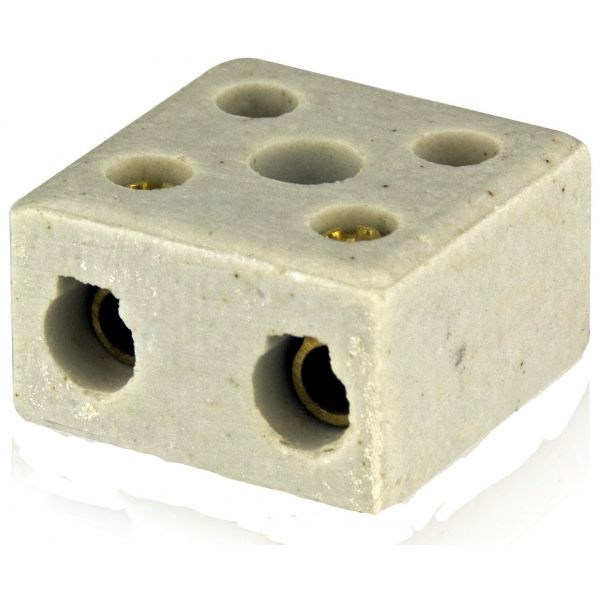 Conector de Porcelana Bipolar para Cabo Até 10,00 mm² Foxlux 04.11