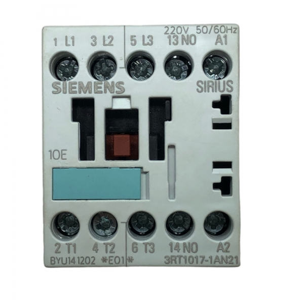 Contator de Potência 3RT1017 12 A Bobina 220 V Siemens