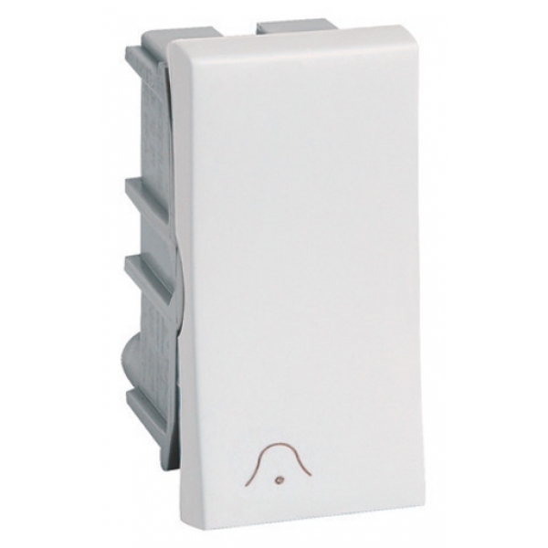 Interruptor Pulsador Campainha 2 A 250 V Pialplus 611002 Pial Legrand