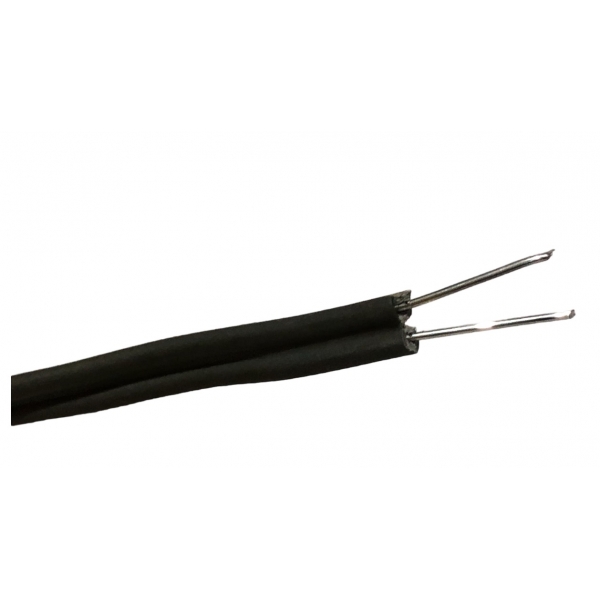 Cabo Telefone Interno Fi 2x22awg Paralelo Cinza Elétrica Bichuette