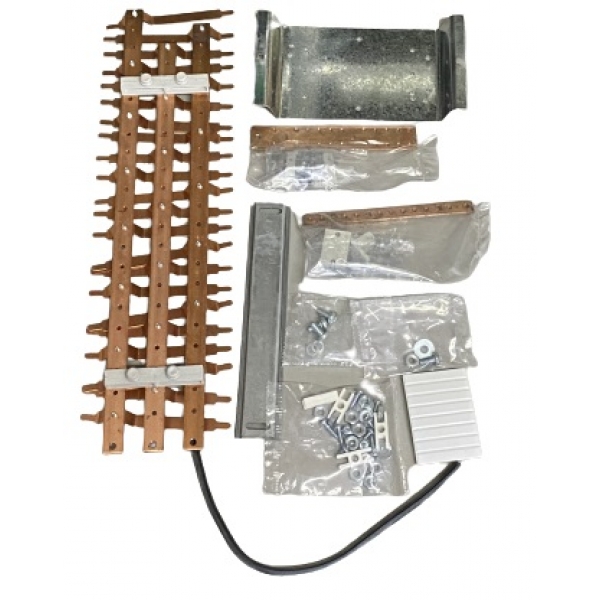 Kit de Barramento Trifásico 150 A para 24 Módulos DIN 904542 Cemar