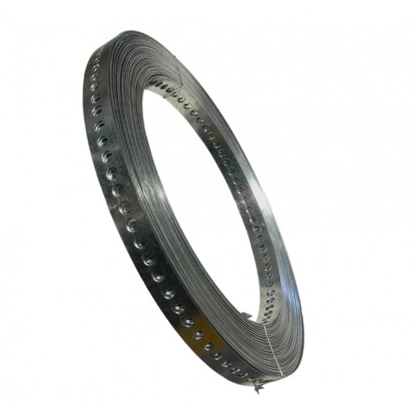 Fita Perfurada de Aço para Fixação 19 mm x 30 m Elétrica Bichuette