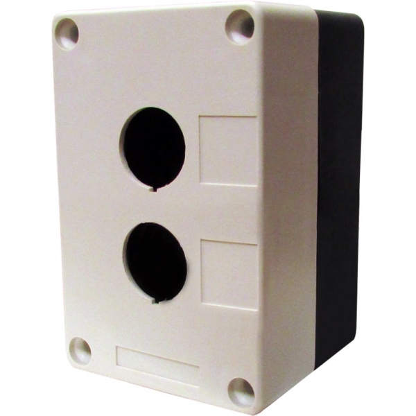 Caixa Vazia para 2 Botões LK-B02 26010 Lukma