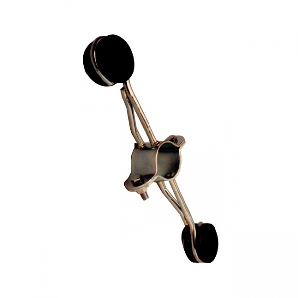 Para Raio Isolador 2 Descidas Para Mastro 1 1/2 Simples Elétrica Bichuette