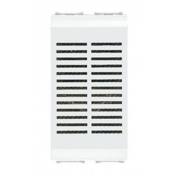 Campainha Cigarra 127 V Branca 1 Módulo Thesi M2047 Bticino