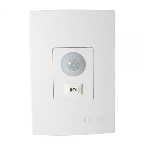 Sensor Presença Embutir 3f 180° Com Chave QI6 Qualitronix