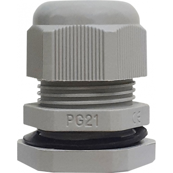 Prensa-Cabo de Nylon 3/4 pol. Cinza 29033 Lukma