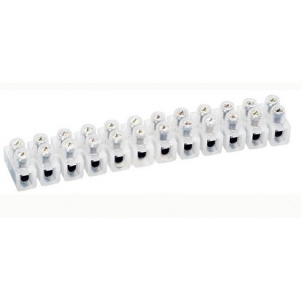 Conector em Barra Nybloc 4 mm² 380 V com 12 Bornes Interneed