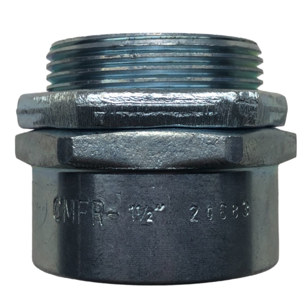 Conector Macho Fixo com Arruela para Sealtubo 1 1/2 pol. Elétrica Bichuette