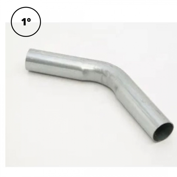 Curva de Aço Pré-Zincado para Eletroduto 1 pol. x 45° Elétrica Bichuette
