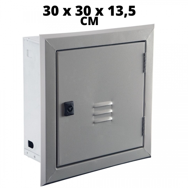 Caixa para Telefonia de Embutir 30 x 30 x 13,5 cm Lukbox