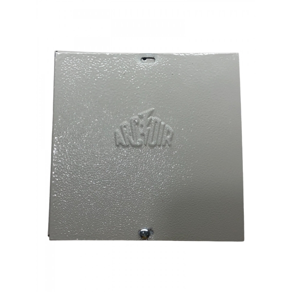 Caixa de Passagem de Sobrepor em Chapa 150 x 150 x 80 mm Arcoir