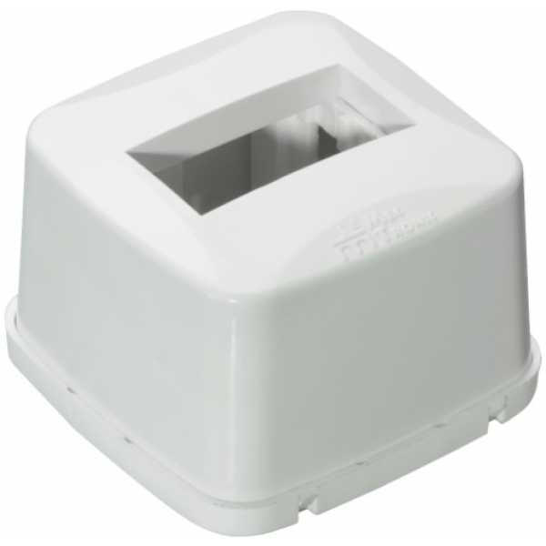 Caixa Sobrepor 75x75 1 Módulo+suporte Petra 87010 Mectronic