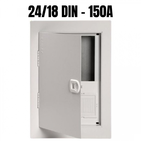 Quadro de Distribuição de Sobrepor 24 NEMA / 18 DIN 150 A 904508 Cemar