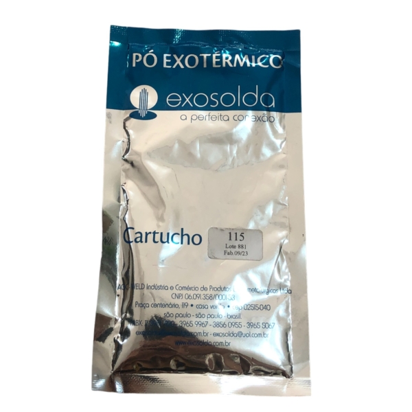 Cartucho N°115 Para Molde Solda Exotérmica Exosolda