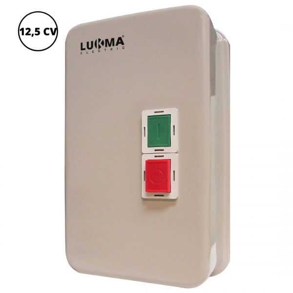 Chave de Partida Direta Trifásica 12,5 cv 220 V 30 a 40 A 10009 Lukma