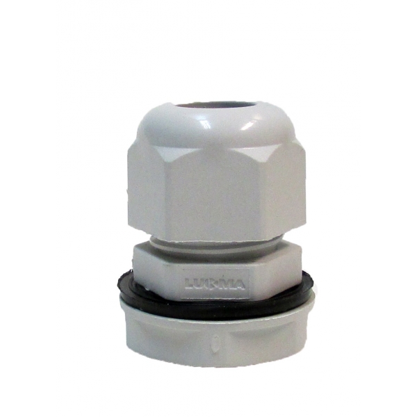 Prensa-Cabo de Nylon BSP 3/8 pol. Cinza 54003 Lukma