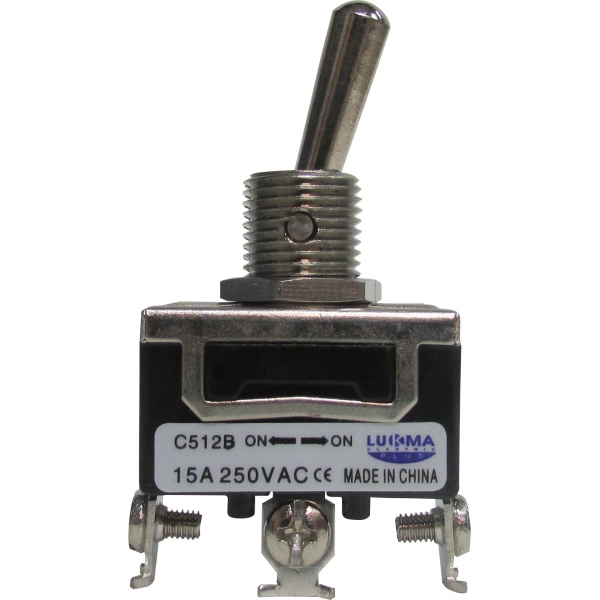 Chave de Alavanca Unipolar 15 A 3 Terminais 12032 Lukma