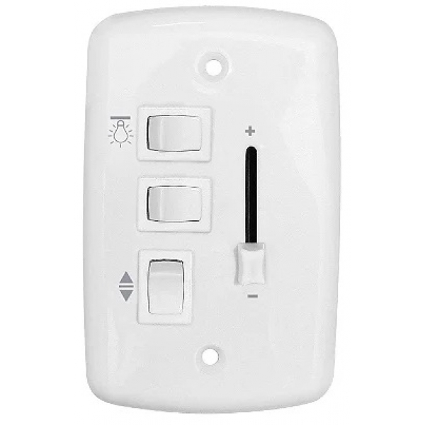 Controle Ventilador Teto Deslizante 2lampada Sem Capacitor Cod195 Elétrica Bichuette