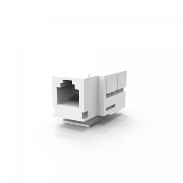 Keystone RJ-45 CAT6 Fêmea Informatica 045-eb/c6 Enerbras