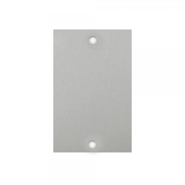 Espelho Placa Para Piso Aco Inox Polido 4x2 Cega Elétrica Bichuette